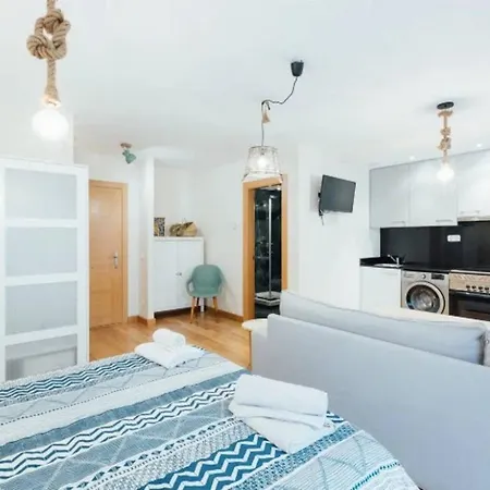 Estudio En Zona Del Carmen, Gijon! 2 Personas Appartamento *